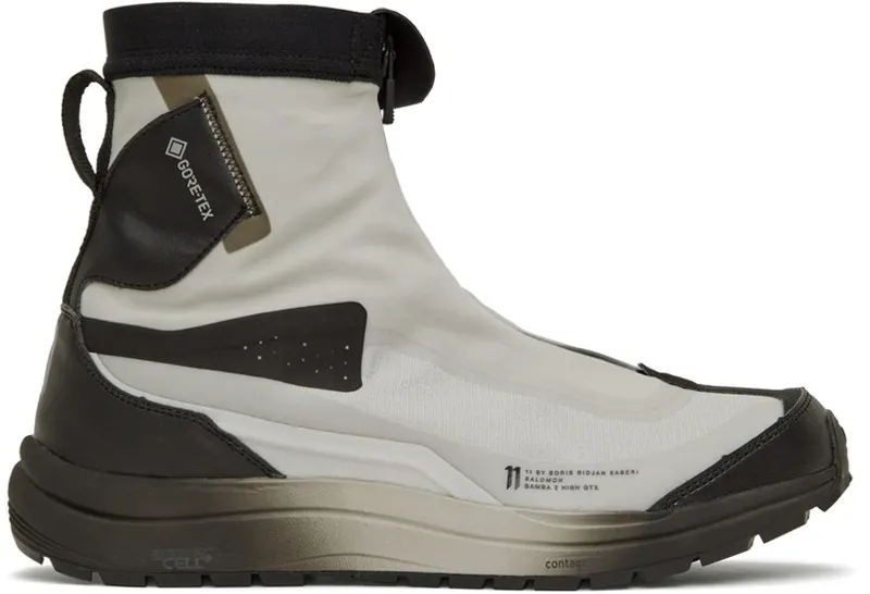 11 by Boris Bidjan Saberi Black & White Salomon Edition Gore-Tex Bamba 2 High (11xS 67)