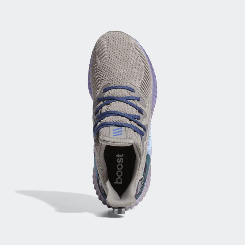 adidas Alphaboost Grey Iridescent Boost Dove Grey/Tech Indigo/Dash Grey (EG1440)