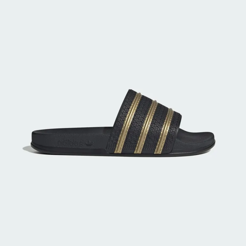 Adidas ADILETTE OG CF Slides Core Black / Gold Metallic / Gold Metallic (KK4872)