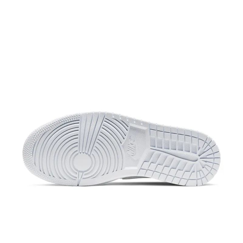 Jordan 1 Mid White Snakeskin (W) White/White-White (BQ6472-110)