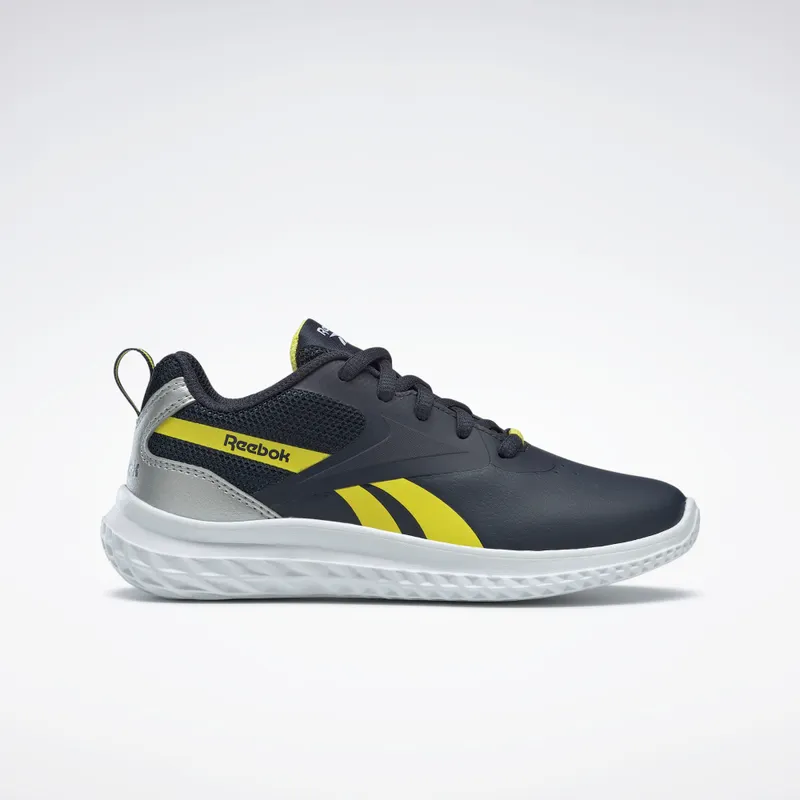 Reebok Rush Runner 3 Schoenen Collegiate Navy / Bright Yellow / Silver Metallic