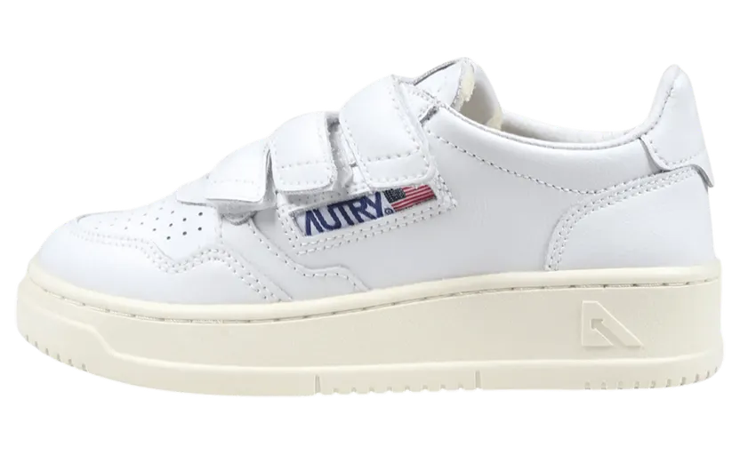 Autry Kidstripes Low Kids “White” (KILK-FF15)