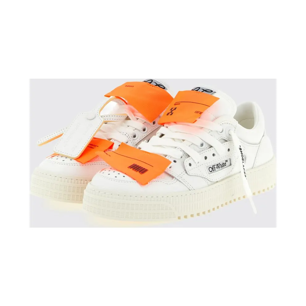 Off-White 3.0 Court Leather And Cotton White (OWIA28EC99LEA0010120)