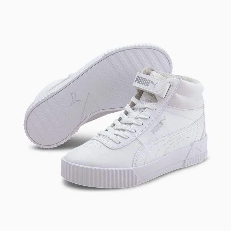 PUMA Carina Mid Youth White (374440-01)