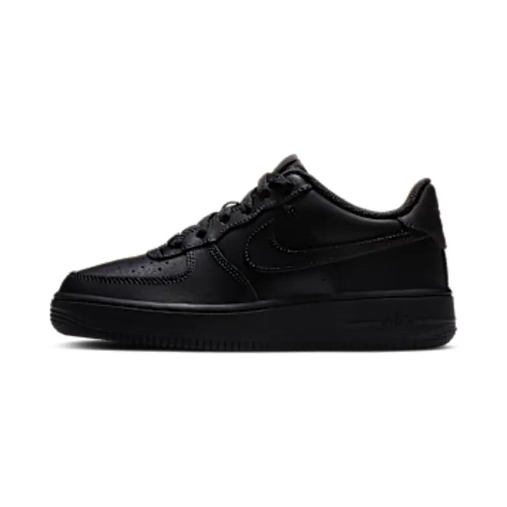 Nike Air Force 1 Low Black 2014 (GS) Black/Black (314192-009)