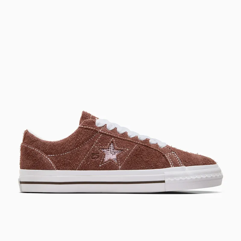 Converse CONS x Quartersnacks One Star Pro Dark Clove/White/Cherry – “Brown / White” (A09554C)