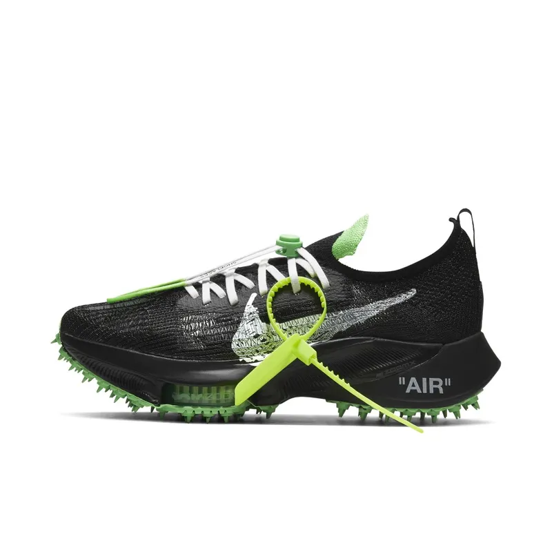 Nike x Off-White Air Zoom Tempo NEXT% Black Scream Green (2021) (CV0697-001)