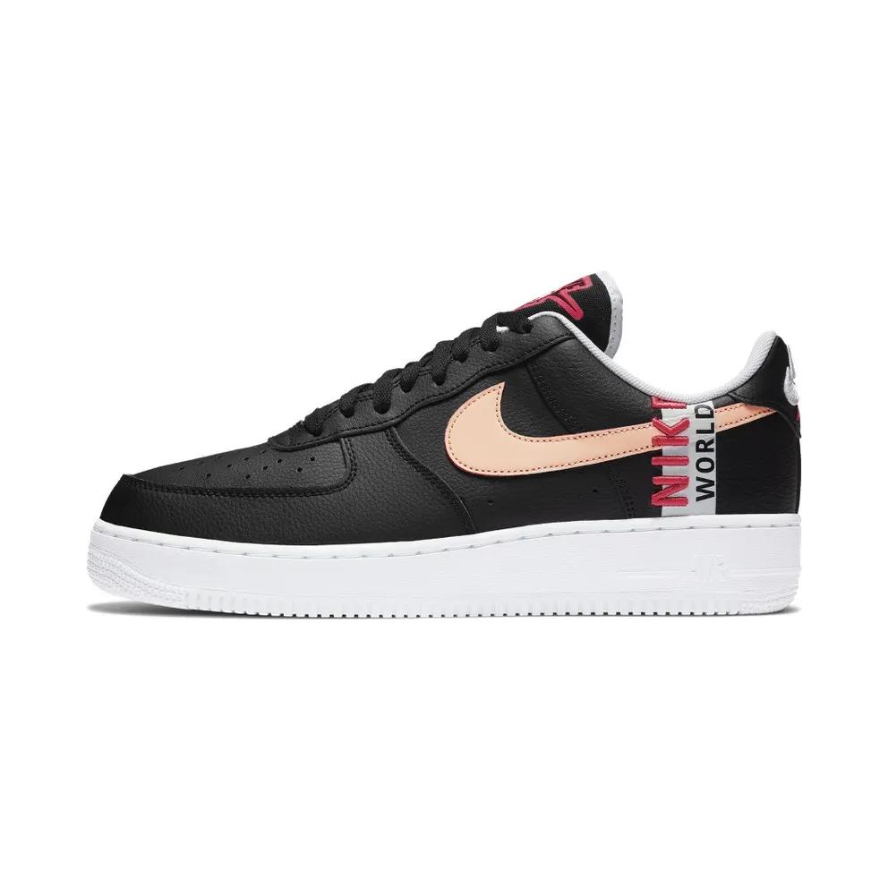 Nike Air Force AF 1 ‘Worldwide’ Black Crimson (2020) (CK6924-001)