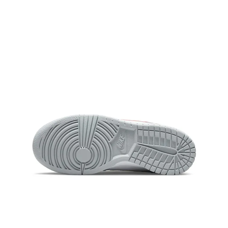 Nike Dunk Low White Grey Red (GS) (DV7149-001)