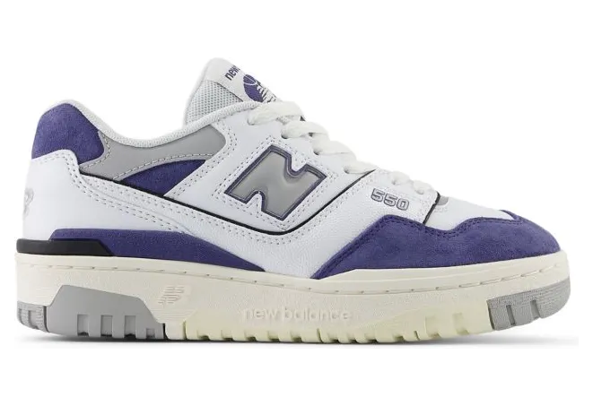 New Balance 550 GS “White/Rain Cloud” (GSB550BD)