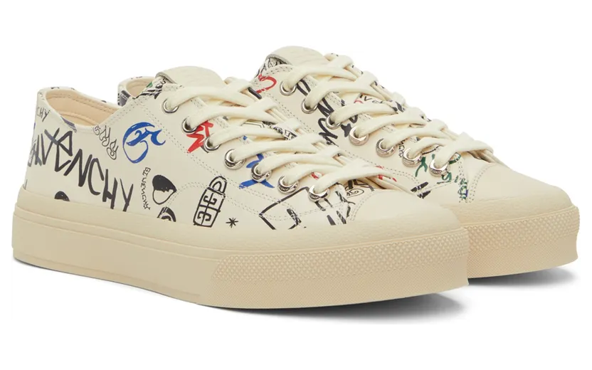 Givenchy Off-White City Low Sneakers (BH006DH19F960) (4)