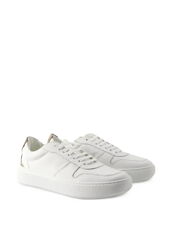 Herno leather panelled – White (SH001DMSHOE61060)