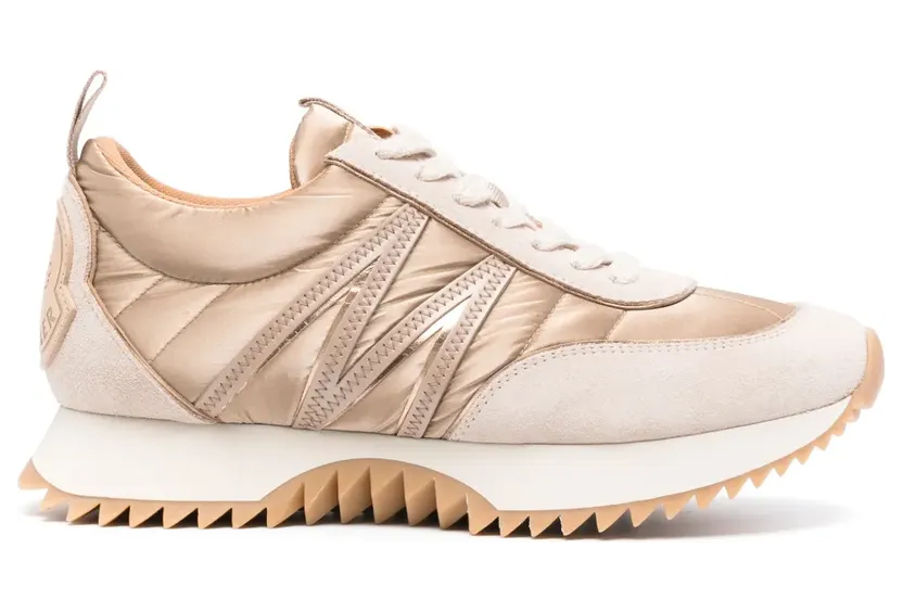 Moncler Pacey gewatteerde sneakers – Beige (J109B4M00140M4159)