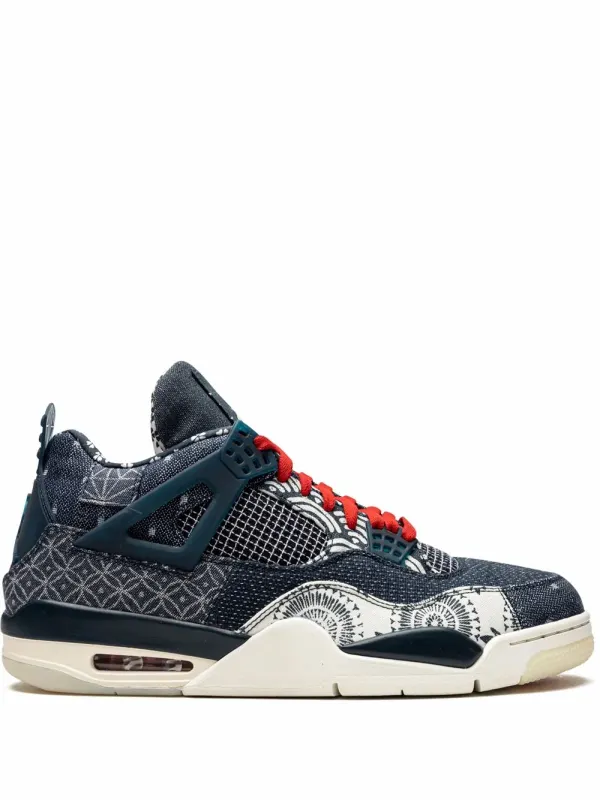 Jordan ‘Air Jordan 4 Retro Deep Ocean Blue’ Sneakers – Blue (CW0898)
