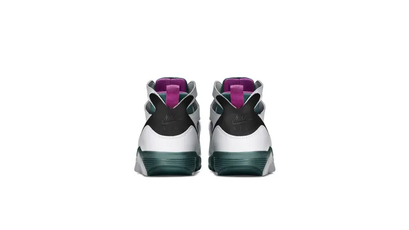 Nike Air Trainer Huarache Berry White/Dk Emerald-Black-Mdm Brry (647591-100)