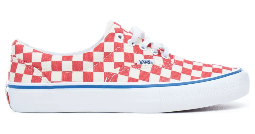 VANS Checkerboard Era Pro Schoenen (Rood)