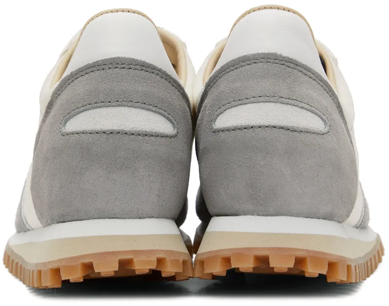 Spalwart Grey & Off-White Marathon Trail Low Sneakers (97037755030)
