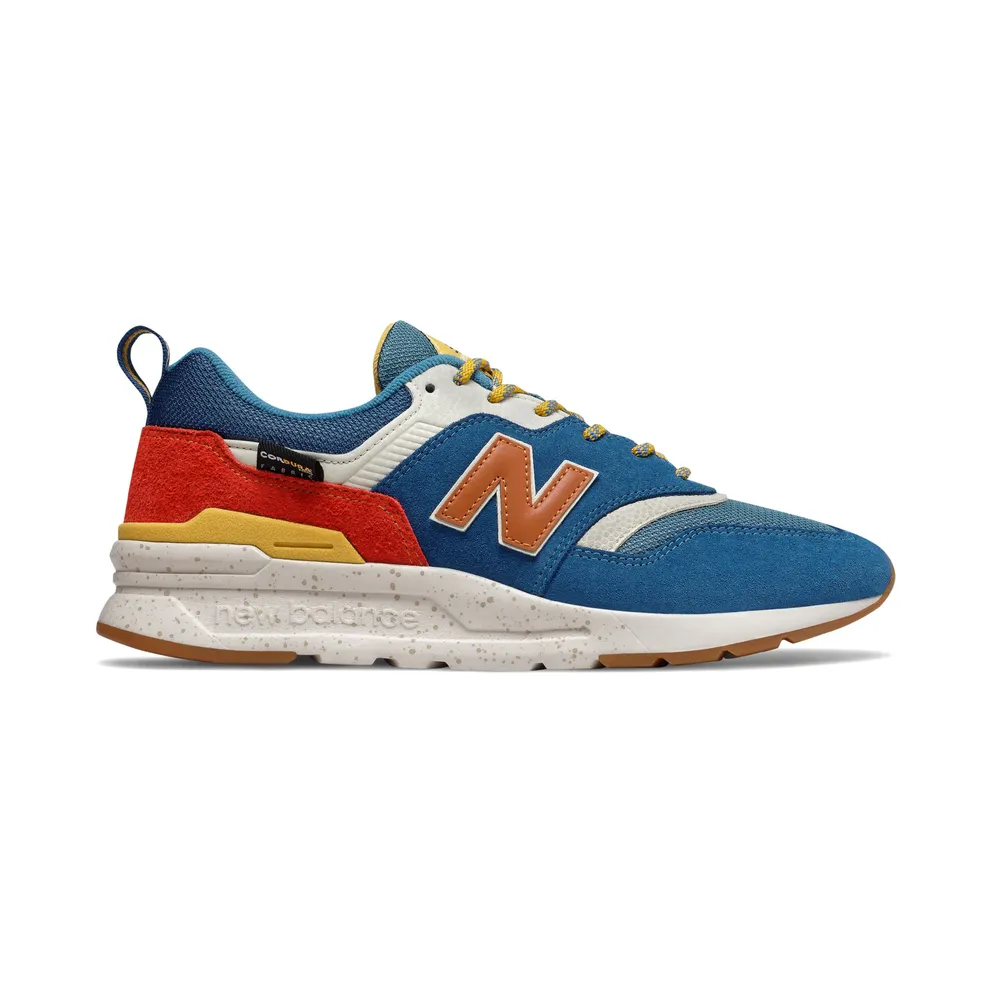 New Balance 997 Outdoor Pack Blue Blue/Varsity Orange (CM997HFB)