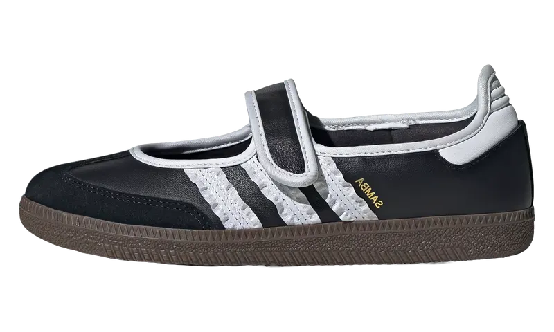 Adidas Samba Jane Womens “Core Black / Cloud White / Gum” (KZ6690)