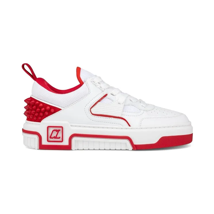 Christian Louboutin Astroloubi Flat White Red (3230887 J679)