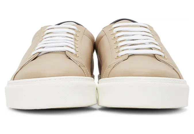 Burberry Beige Bio-Based Striped Sole Sneakers (8037195) (2)