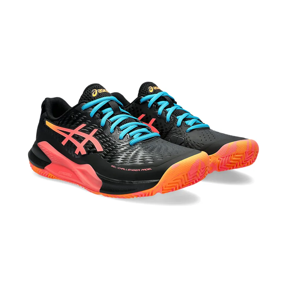 Asics Gel-challenger 14 Padel Black/Blazing Coral (1041A477.001)