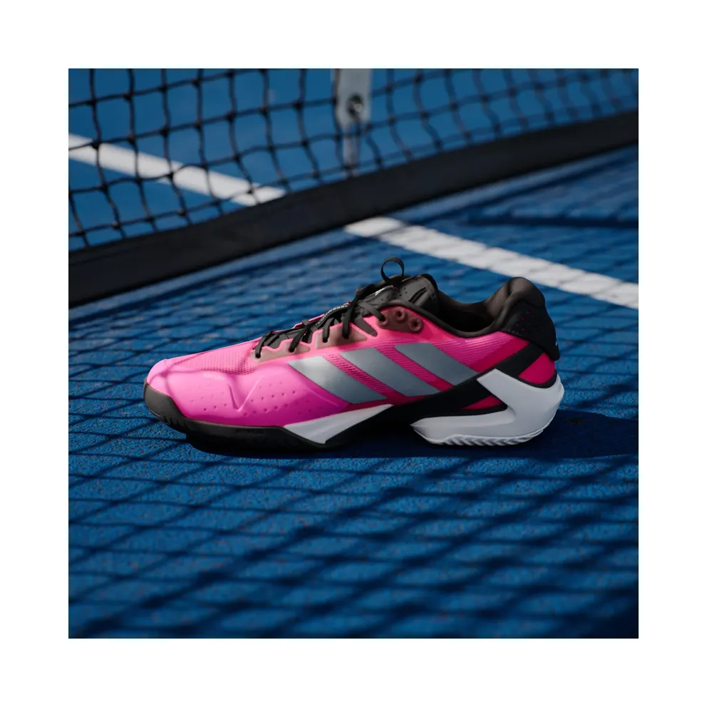 adidas Adizero Ubersonic 5 Lucid Pink Silver Metallic Core Black (JQ2901)