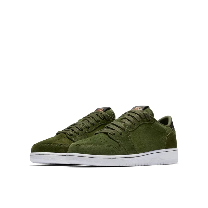 Jordan 1 Retro Low NS Legion Green (GS) Legion Green/Metallic Red Bronze-White (919705-330)