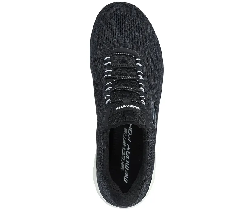 Skechers Summits – Fun Flair Sneaker Black/White