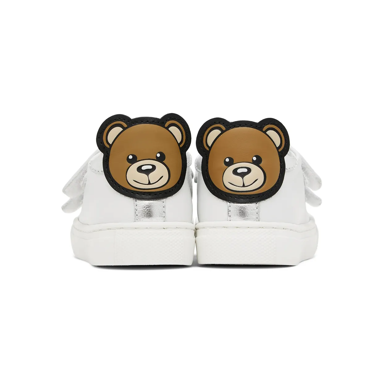 Moschino Baby White Teddy Sneakers (71686) (2)