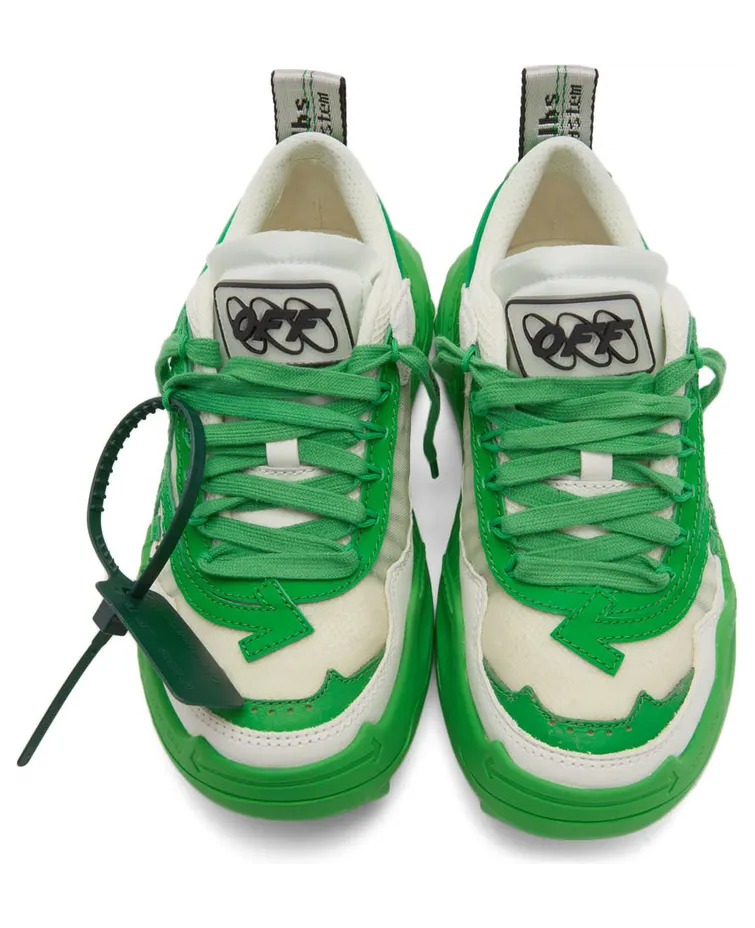 Off-White Off-White & Green Odsy 1000 Sneakers (OWIA180S22FAB0010155) (5)