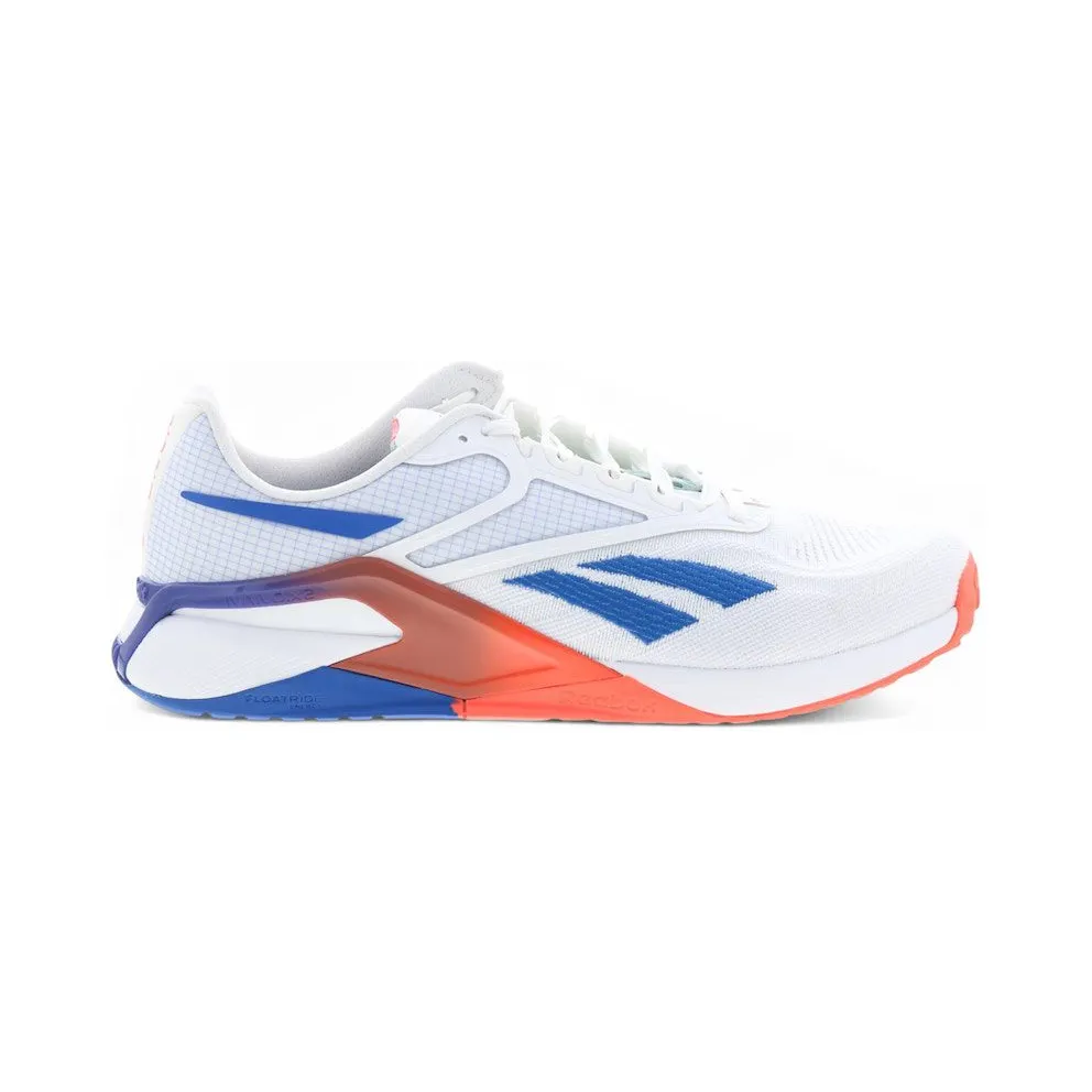 Reebok Nano X2 Footwear White Vector Blue Orange Flare (GX9913)