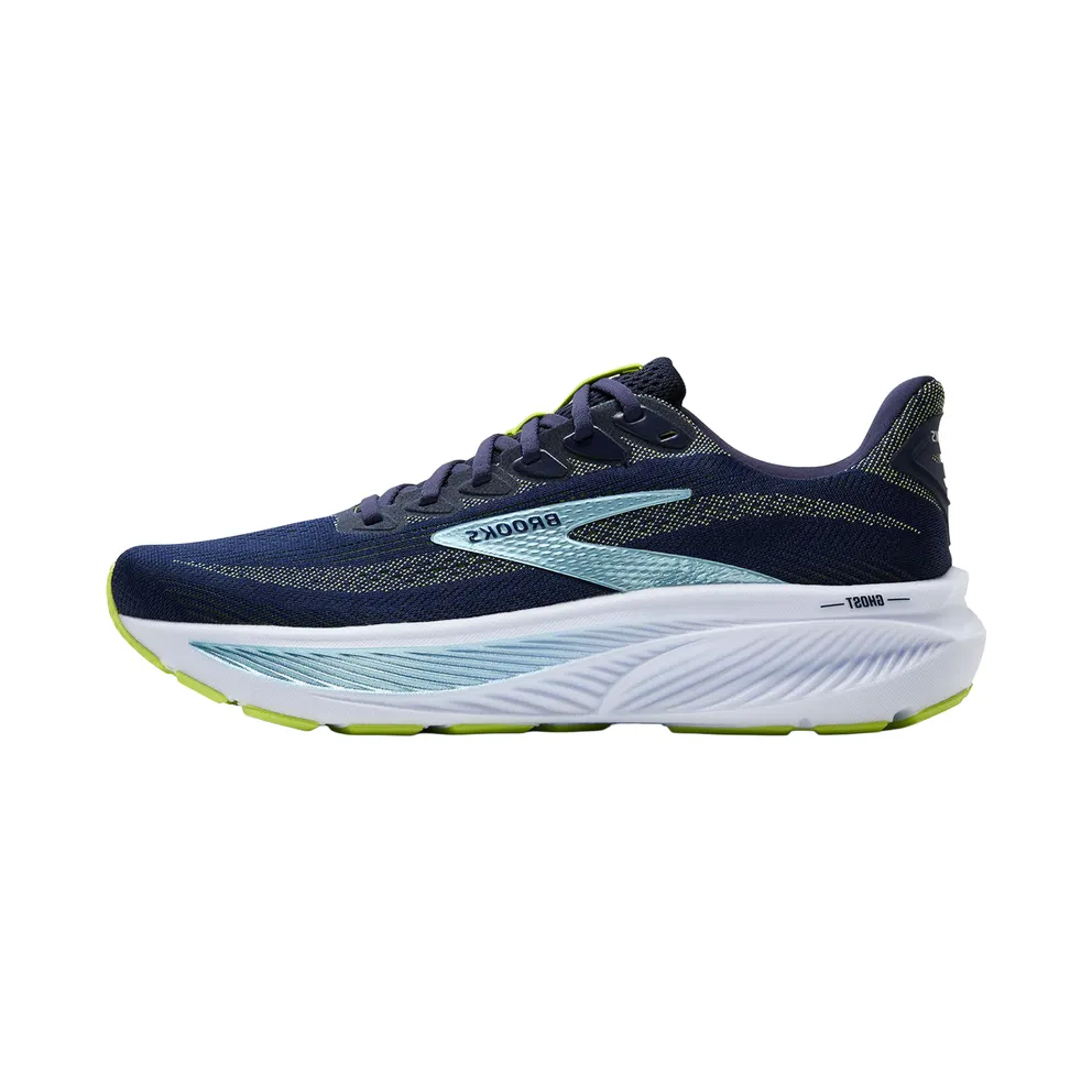 Brooks Ghost Peacoat / Lime / Blue (110442-1D-414)