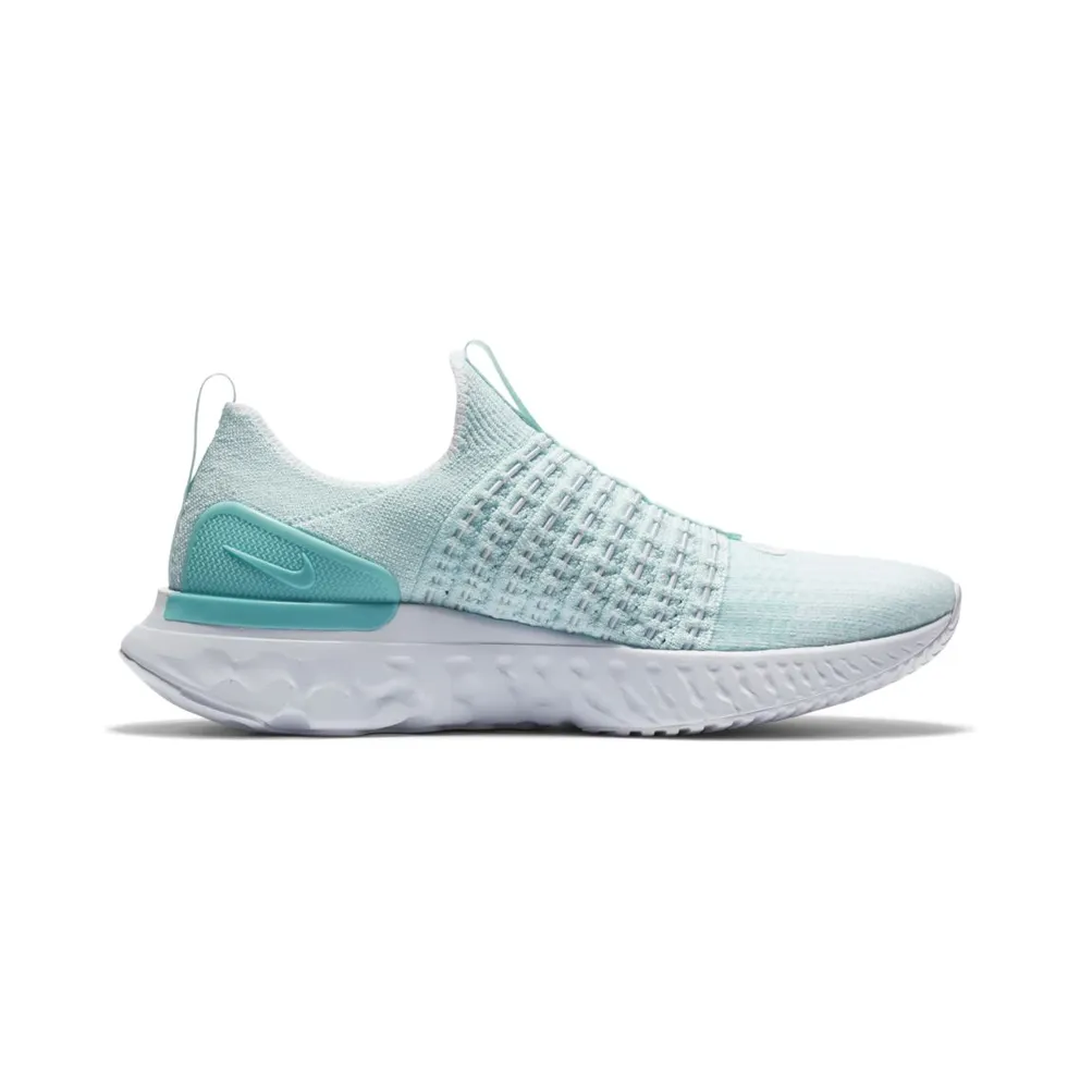 Nike React Phantom Run Flyknit 2 Teal Tint (W) Teal Tint/Aurora-White (CJ0280-300)