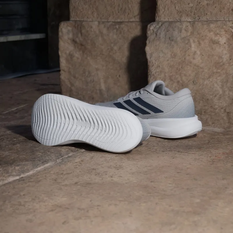 Adidas Runfalcon 6 CLOUDFOAM Running Shoes Grey Two / Dark Blue / Core Black (IH9527)