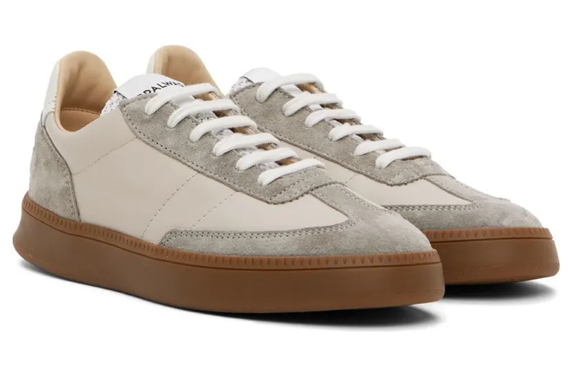 Spalwart Grey Nappa Smash Low (BRS) Sneakers (30335700031) (4)