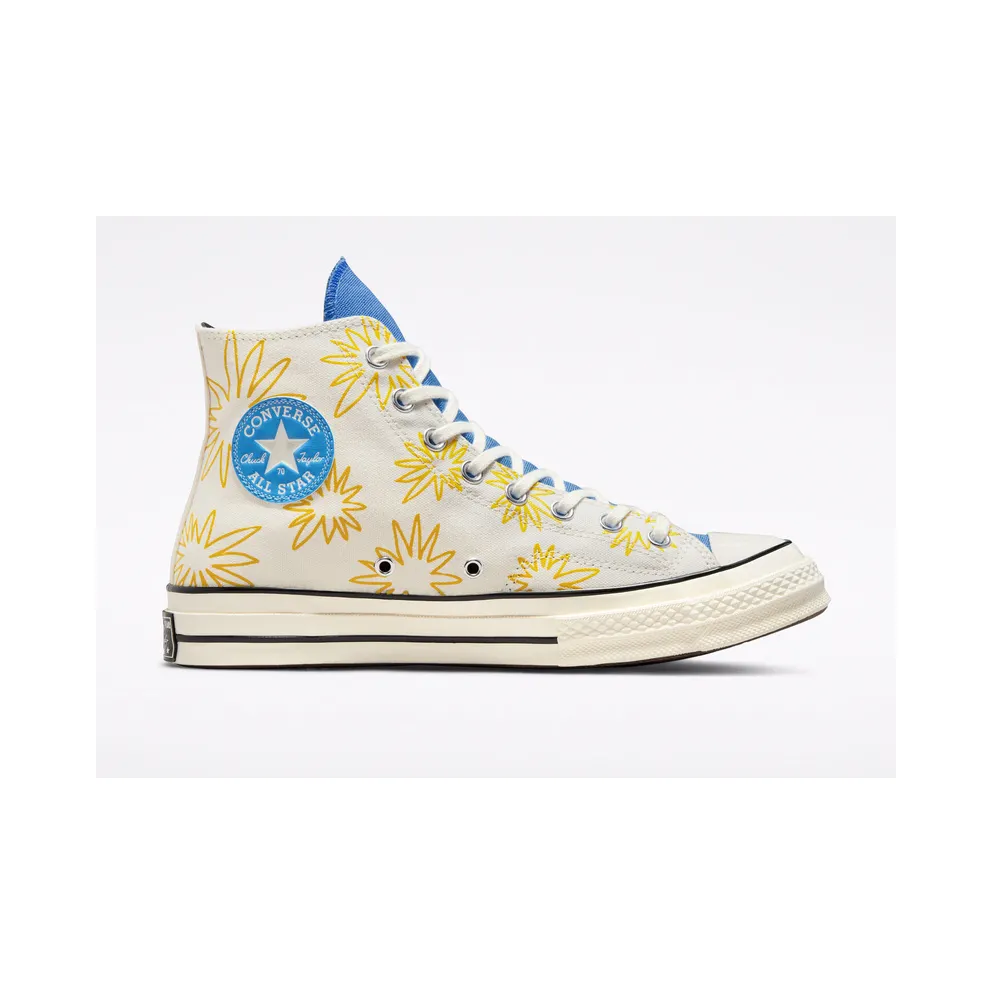Converse Chuck 70 Sunny Floral Egret/university Blue/amarillo (172863C)