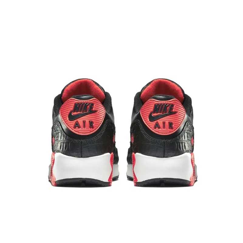 Nike Air Max 90 Black Croc Infrared Black/Black/Infrared (725235-006)