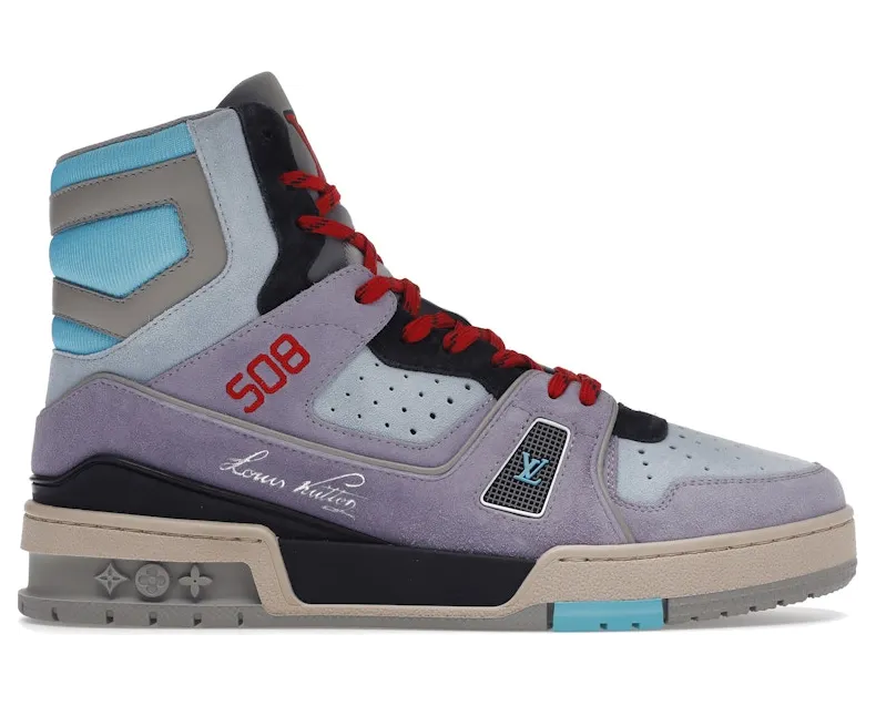 Louis Vuitton Trainer Boot Purple