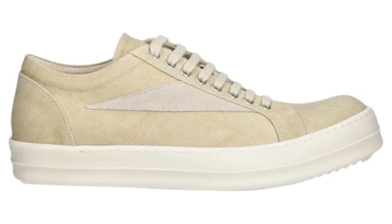 Rick Owens DRKSHDW Vintage Sneaks Beige/Milk (DU01E3803 CVSLVS)