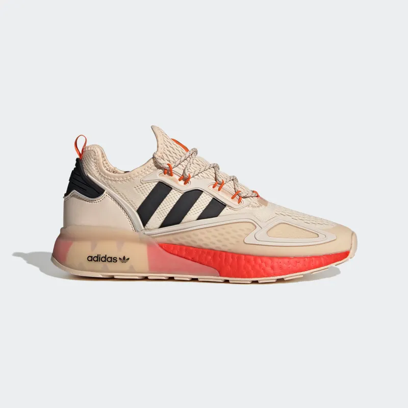 adidas ZX 2K Boost Linen / Core Black / Orange (FY2001)