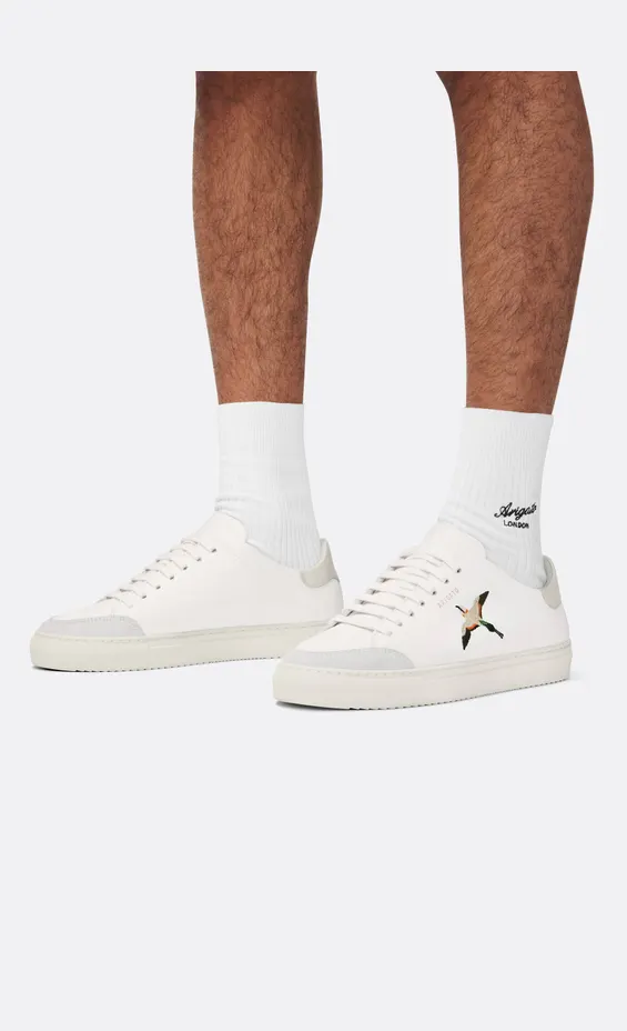 Axel Arigato Clean 90 B Bird Sneaker “White,Beige” (F1739001) (6)