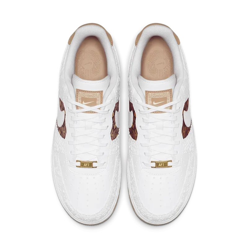 Nike Air Force 1 Low Aztec White/Multi-Color-Vachetta Tan (CK6601-100)