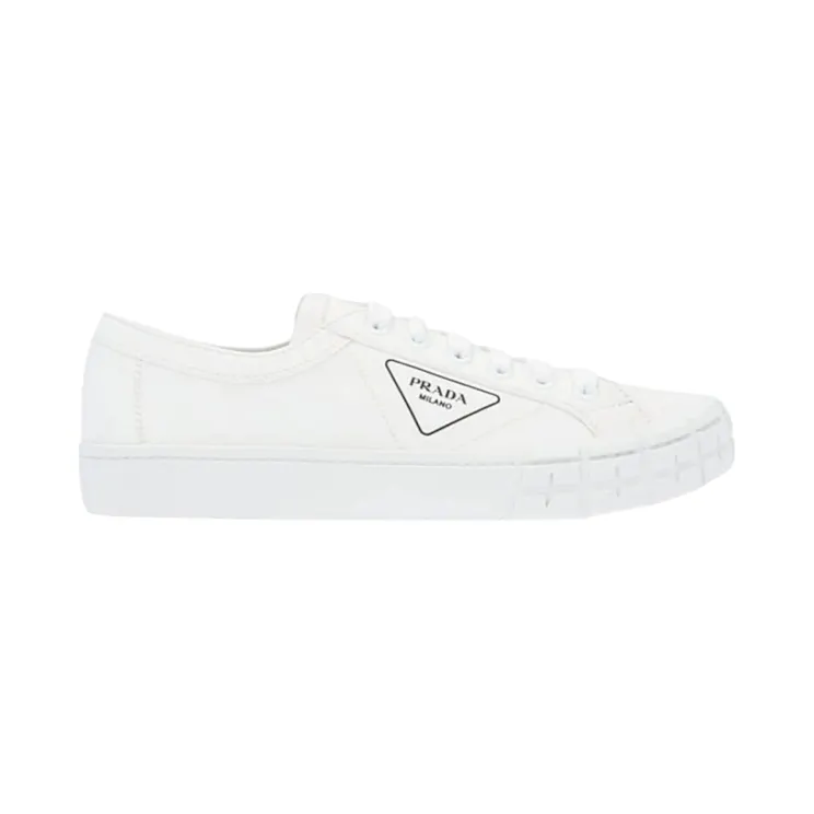 Prada Wheel Low Top Sneakers White (2EG302-GUD-F0009)