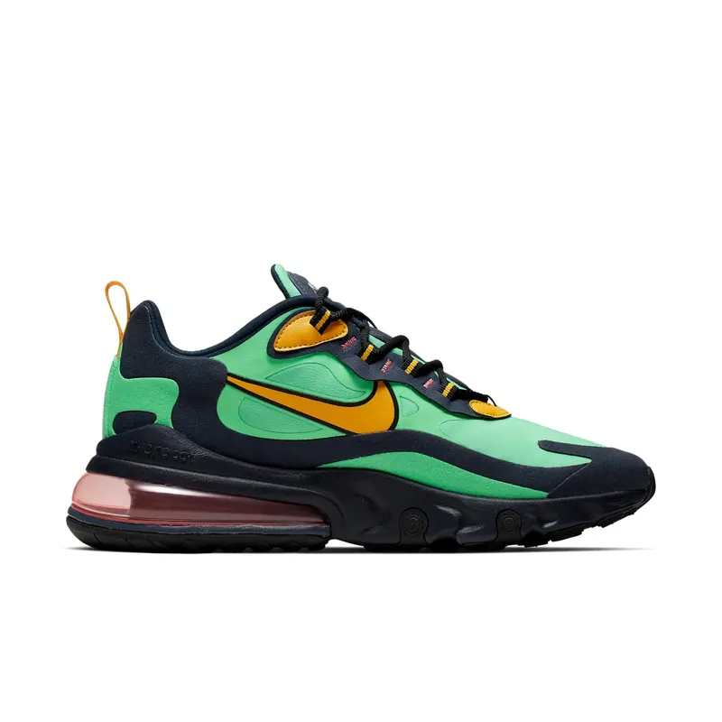 Nike Air Max 270 React Electro Green Yellow Ochre Obsidian Electro Green/Yellow Ochre-Obsidian (AO4971-300)