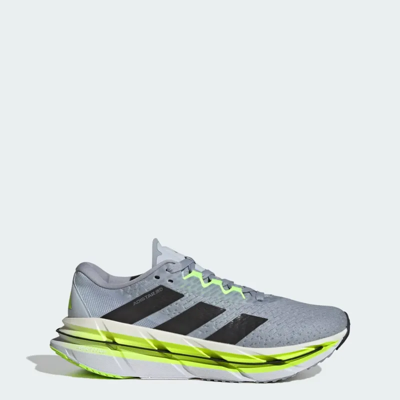 Adidas Adistar Byd Running Shoes Halo Silver / Core Black / Lucid Lemon (ID6176)