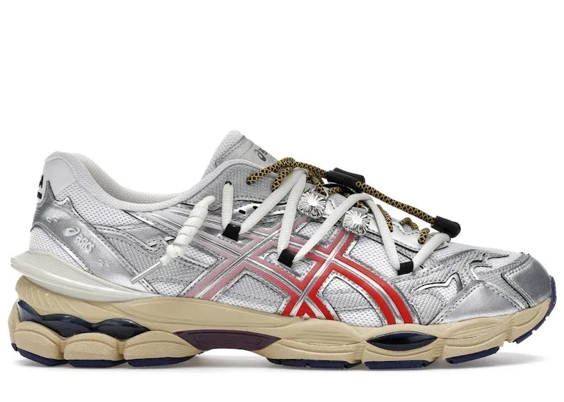 ASICS Gel-Cumulus 16 TOGA White Red Pure Silver (1203B115-100)