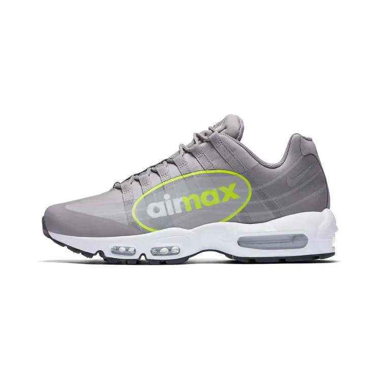 Nike Air Max 95 NS GPX Big Logo Pack – “Dust / Dark Pewter / White / Volt” (AJ7183-001)