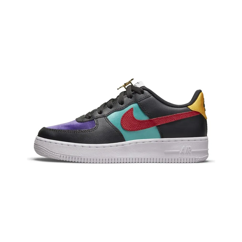 Nike Air Force 1 LV8 EMB Older Kids’ Black (DN4178-001)
