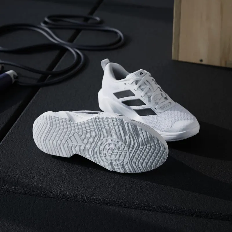 Adidas Rapidmove Go Training Shoes Cloud White / Core Black / Silver Metallic (JQ3934)
